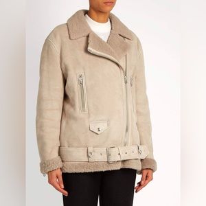 Acne Studios Shearling Velocite Jacket, 34